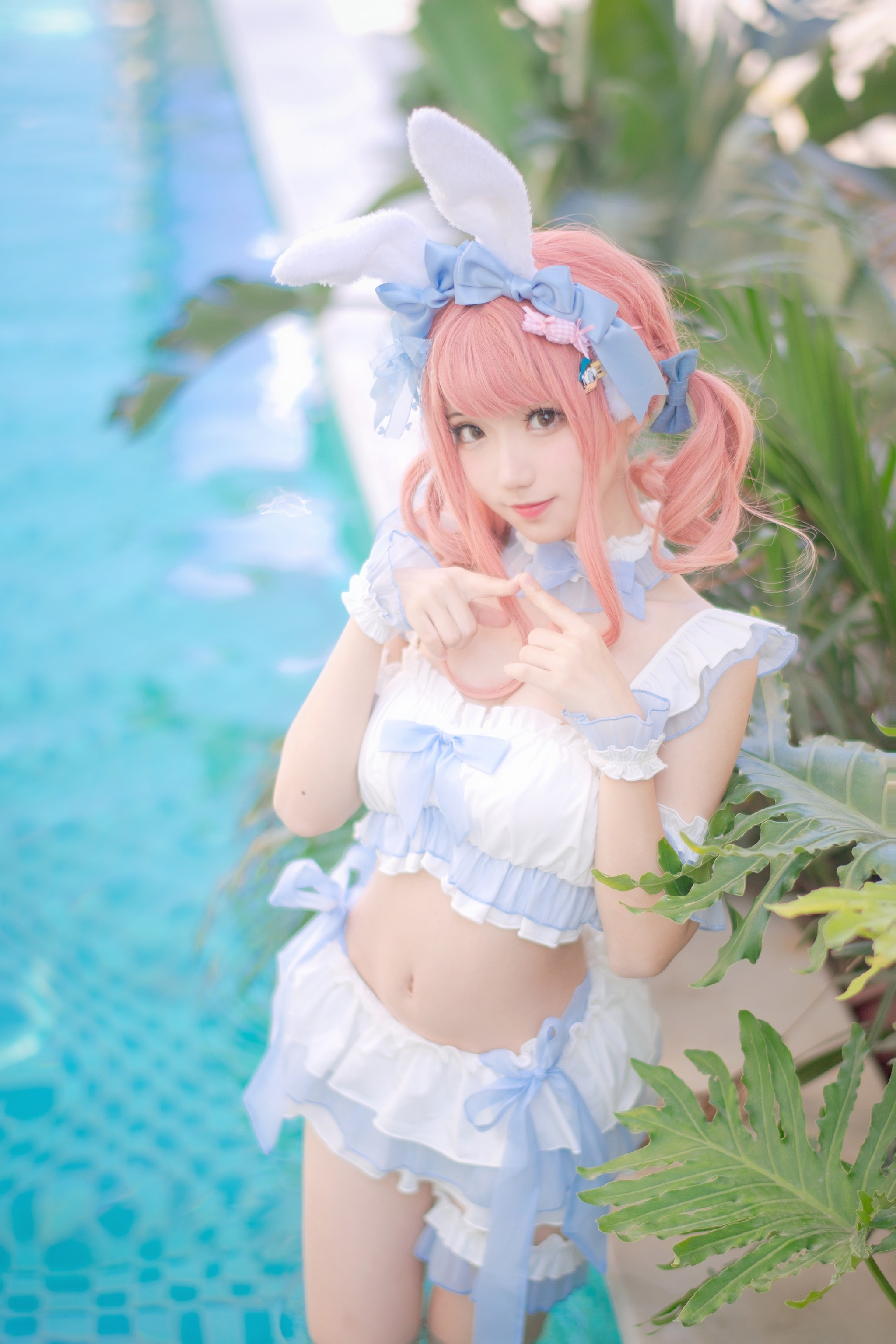 图片[1]-花柒Hana – NO.004 夏日甜芯泳装[37P]-XikXak